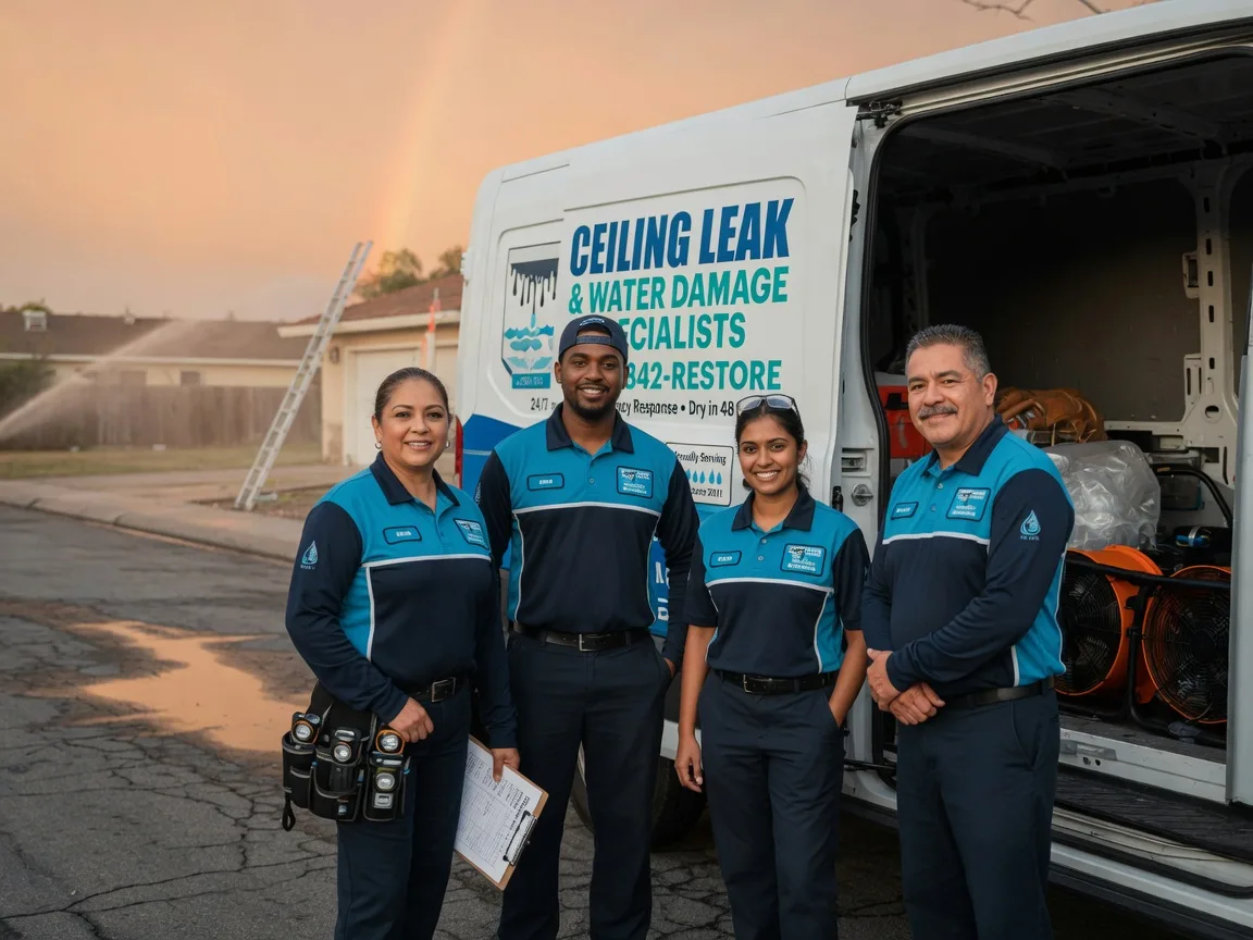 Ceiling Leak Cleanup company in Saint Charles, MI
